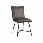 Tower Living Eetkamerstoel Trofa Stof Amazon 2 Grey (2)