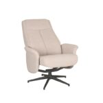 LABEL51 Relaxfauteuil Bergen 77x76x105 Cm Naturel Touch Perspectief2 v2