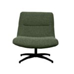 LABEL51 Draaifauteuil Calix 77x93x88 Cm Met Stof Forest Royal Boucle (2)